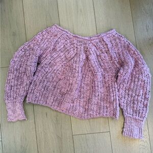Free People Pinkish Purple Women’s Sweater